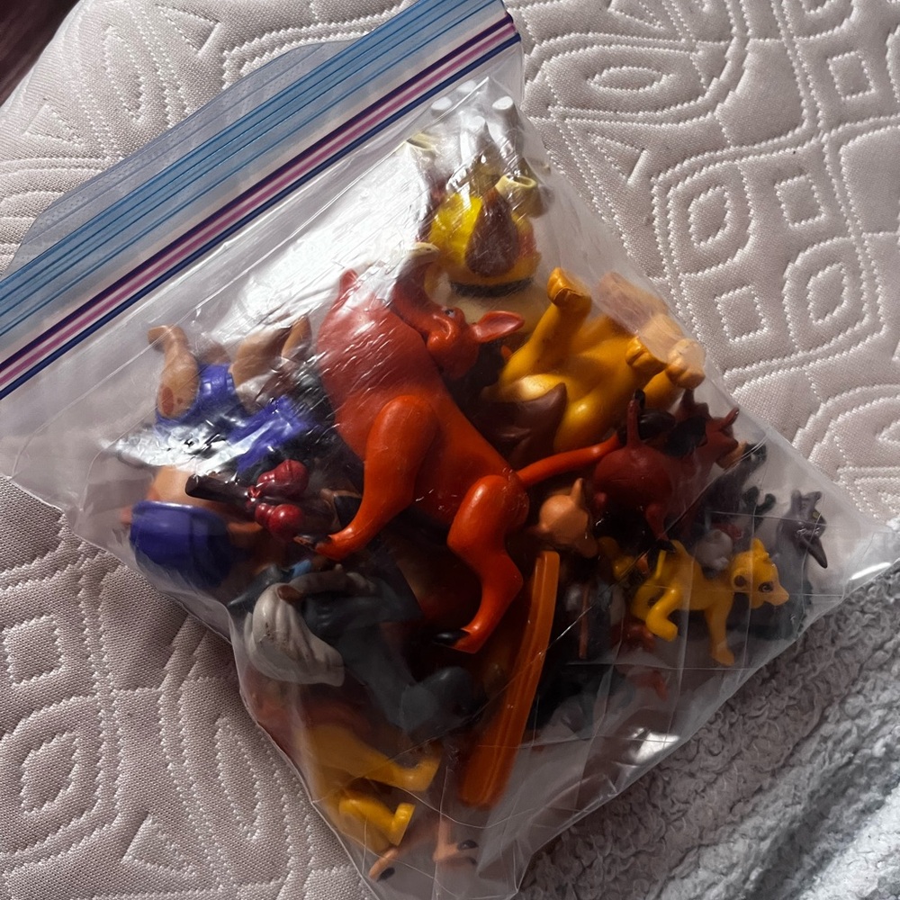 Lot of vintage toys